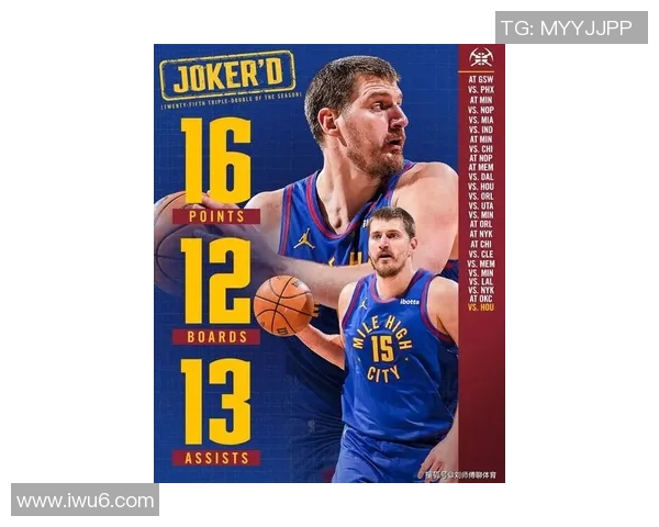 快船对决掘金约基奇展现全能实力引发球迷热议